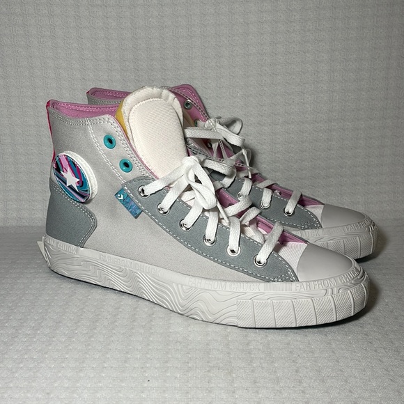⚓️Converse Chuck Taylor All Star High 'Marbled Patch' A00415C Women’s 12.5 - Picture 1 of 8